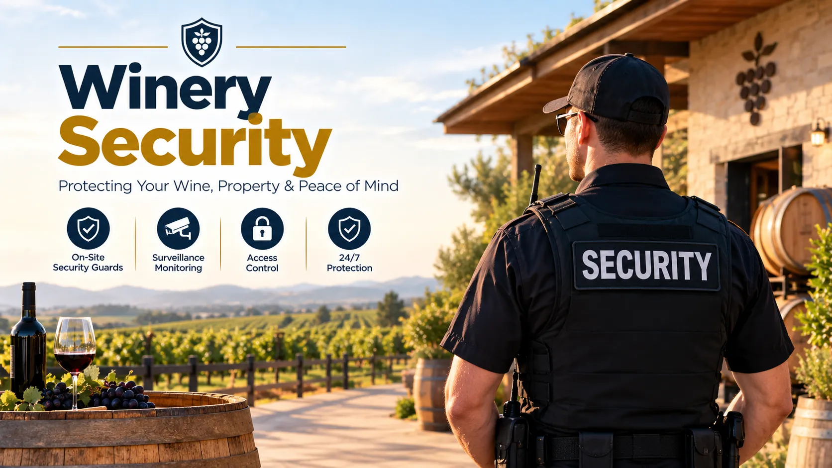 Winery Security: Why Okanagan Venues Hire Professionals